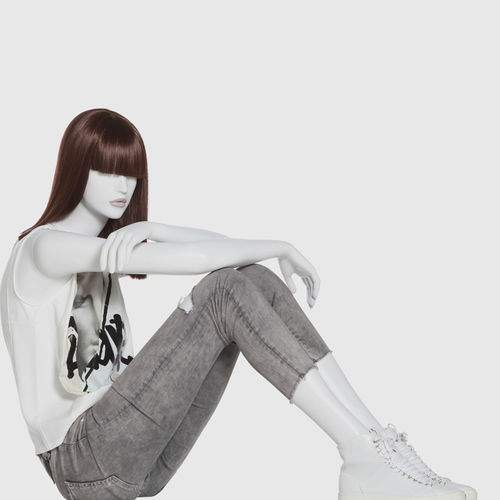 Manichino donna - 83 ABSOLUTE - WINDOW FRANCE - realista / seduto / di gamma superiore