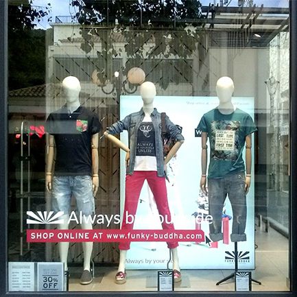 Manichino uomo - 89 ABSOLUTE  - WINDOW FRANCE - vintage / in tessuto / in faggio
