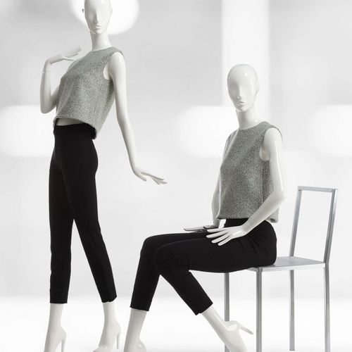 Manichino donna - 107 SLEEK - WINDOW FRANCE - astratto / seduto / di gamma superiore