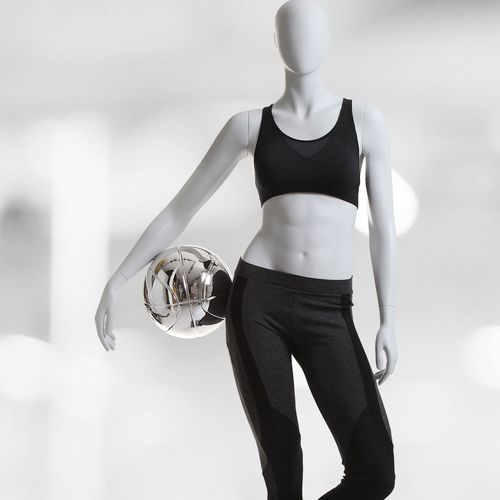 Manichino donna - 123 ATHLETICS - WINDOW FRANCE - sport / seduto / bianco