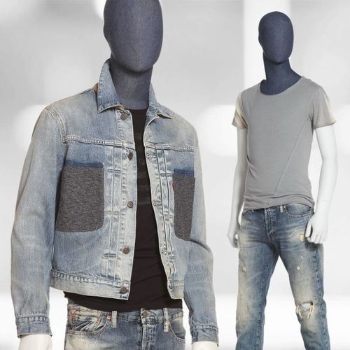 Manichino uomo - 49 TAILOR MADE - WINDOW FRANCE - astratto / in tessuto / in legno massiccio