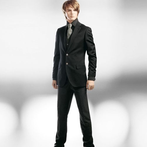 Manichino uomo - 45 VOGUE - WINDOW FRANCE - realista / seduto / di gamma superiore