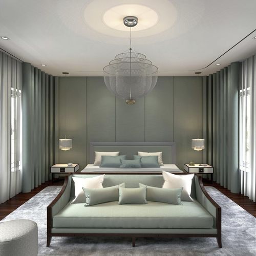 Tessuto da tappezzeria - REGAL : REMAIN - FR-One - per tende / con motivi geometrici / poliestere FR