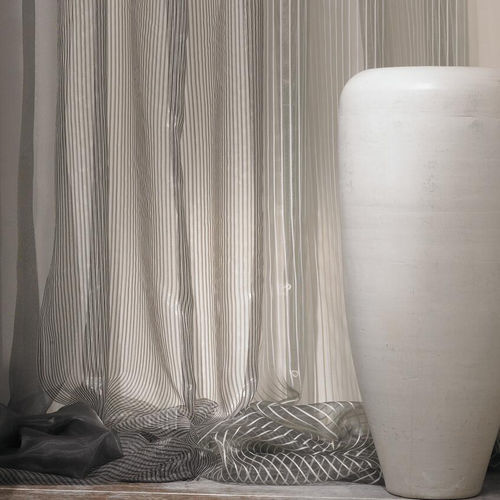 Tendina voile a righe - ARCHITECTURAL CAMPAIGN   - FR-One - in poliestere / lavabile / resistente al fuoco
