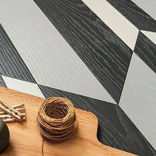 Parquet multistrato - PRESTIGE - Tropical woods - in rovere / a spina di pesce / spazzolato