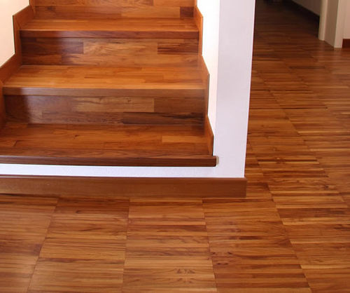 Parquet multistrato - 4166 - Tropical woods - in iroko / verniciato / liscio