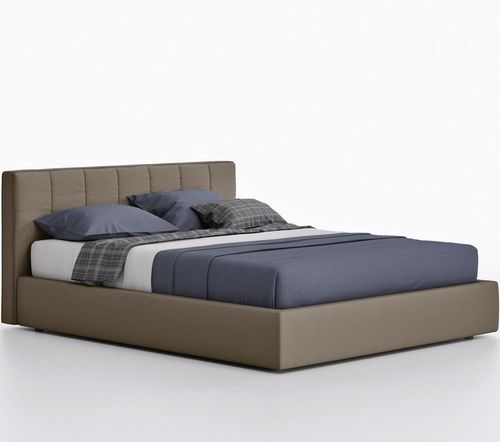Letto matrimoniale - YORK - cinquanta3 - contemporaneo / imbottito / con testiera