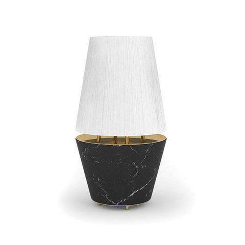 Lampada da tavolo - Yang - BITANGRA - in ottone lucidato / in marmo / contemporanea