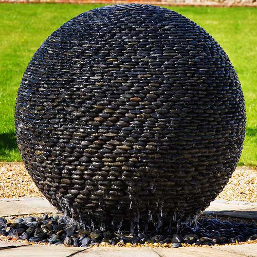 Fontana da giardino - DARK PLANET - DAVID HARBER - in pietra / contemporanea