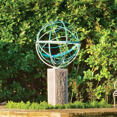 Scultura in bronzo - SUNDIALS - DAVID HARBER - da giardino / per spazi pubblici