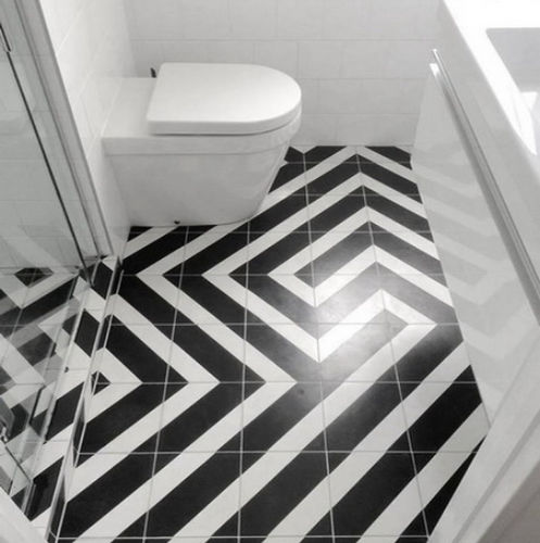 Piastrella in cemento encausto opaca - V20-215 - Viet Tiles Corporation - da interno / da pavimento / da parete