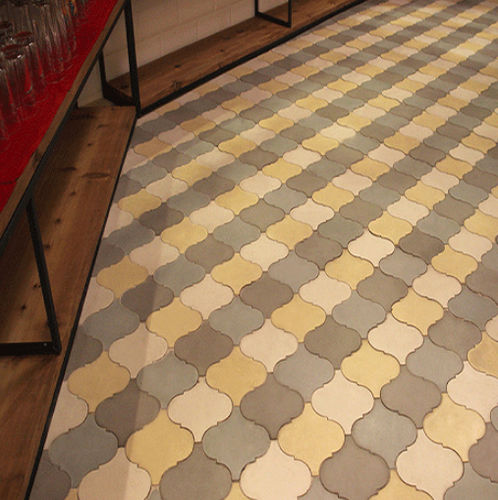 Piastrella in cemento encausto opaca - COLONIAL SHAPE - Viet Tiles Corporation - da interno / da pavimento / da parete