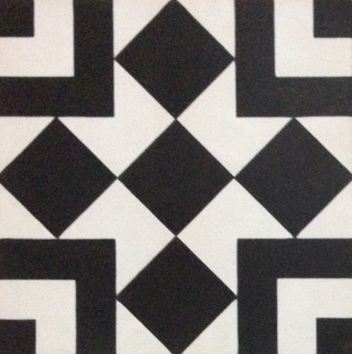 Piastrella in cemento encausto opaca - V20-217 - Viet Tiles Corporation - da interno / da pavimento / da parete