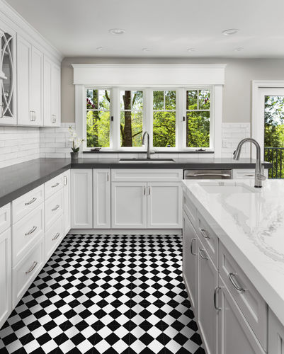 Piastrella in cemento encausto opaca - V20-220 - Viet Tiles Corporation - da interno / da pavimento / da parete