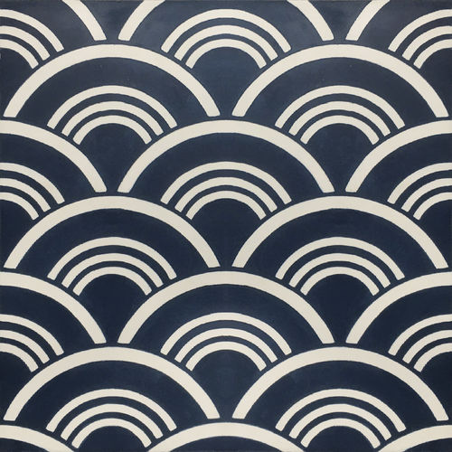 Piastrella in cemento encausto opaca - V30-006 - Viet Tiles Corporation - da interno / da pavimento / da parete
