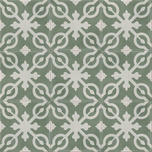 Piastrella in cemento encausto da interno - V20-425 - Viet Tiles Corporation - da esterno / da pavimento / da parete