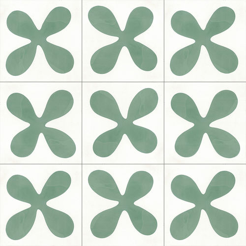 Piastrella in cemento encausto da interno - V20-451 - Viet Tiles Corporation - da esterno / da pavimento / da parete