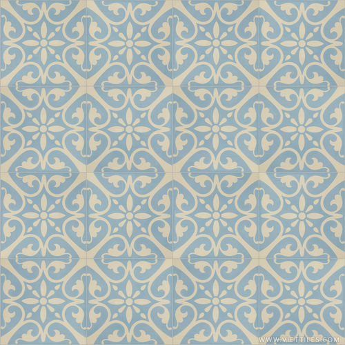 Piastrella in cemento encausto da interno - V20-183 - Viet Tiles Corporation - da esterno / da pavimento / da parete