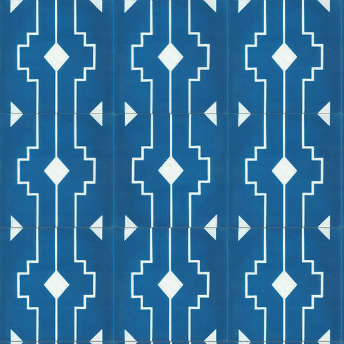 Piastrella in cemento encausto da interno - V20-499 - Viet Tiles Corporation - da esterno / da pavimento / da parete