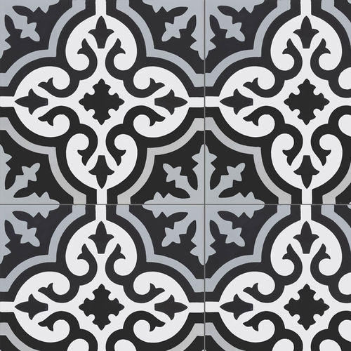 Piastrella in cemento encausto in cemento - V20-200-T-01 - Viet Tiles Corporation - da interno / da esterno / da bagno