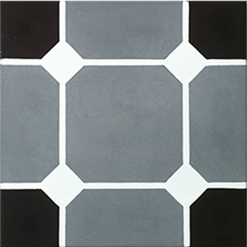 Piastrella in cemento encausto in cemento - V20-010 - Viet Tiles Corporation - da interno / da pavimento / quadrata