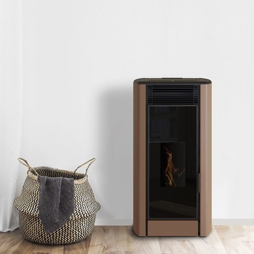 Termostufa a pellet - SHUTO - KALON - 10 kW...20 kW / 8 kW / da appoggio