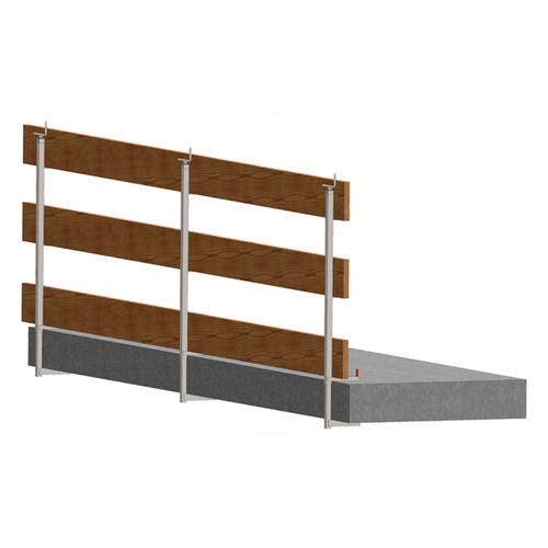 Barriera stradale in metallo - Parapet  - GBM BUILDING EQUIPMENTS - per costruzione di ponti