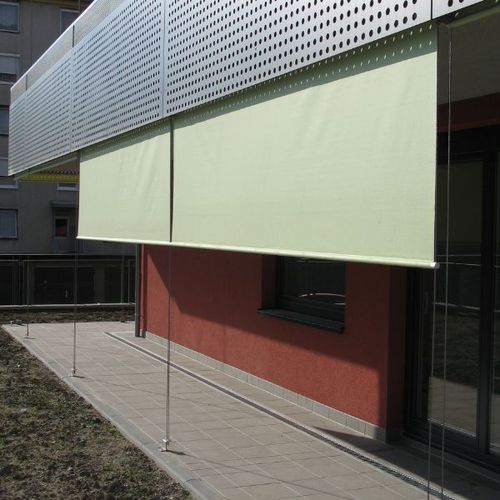 Tenda avvolgibile a rullo - V ZIP - Soltec - integrata / per finestra / in tessuto