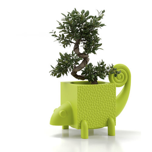 Vaso da giardino in polietilene - CAMA DEEP - Lyxo Design - altre forme / resistente agli UV / per uso residenziale