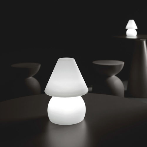 Lampada da tavolo - MY LIGHT - Lyxo Design - in polietilene / in stile / ricaricabile
