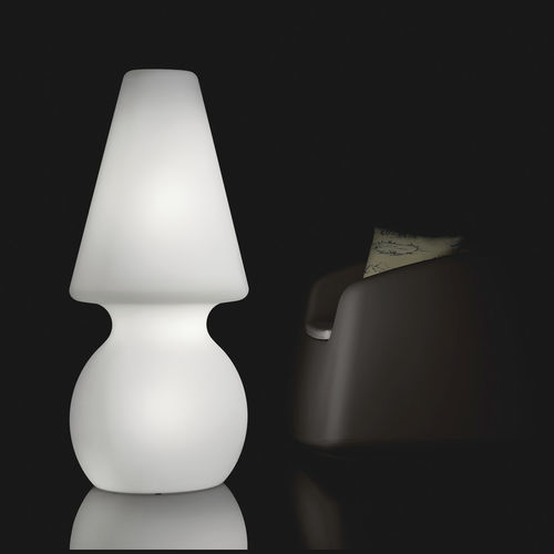 Lampada da terra - MY BIG LIGHT - Lyxo Design - in polietilene / contemporanea / senza fili