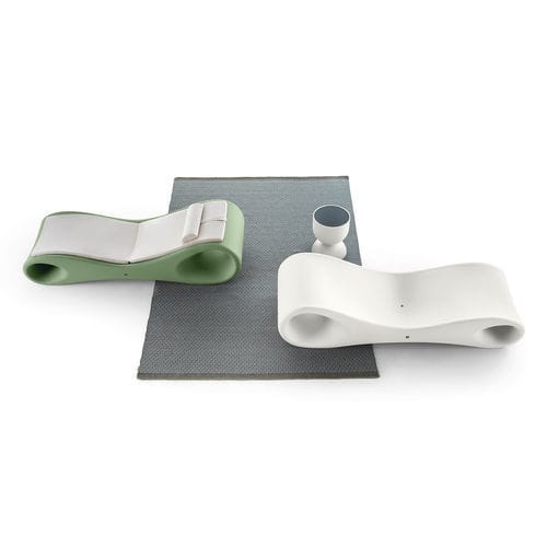 Letto di rilassamento contract - SLICE - Lyxo Design - di lunga durata / riutilizzabile