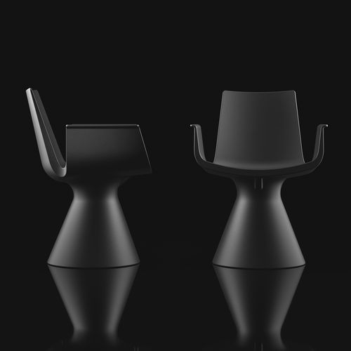 Poltrona contemporanea - LIRA - Lyxo Design - in polietilene / in polietilene / di progettazione ecologica