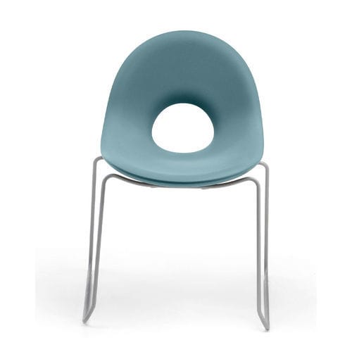 Sedia a slitta - CANDY SLITTA - Lyxo Design - contemporanea / da interno / da esterno