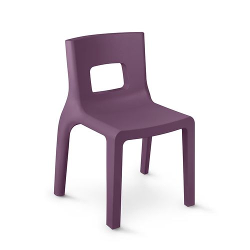Sedia con 4 gambe - EOS - Lyxo Design - contemporanea / da interno / da esterno