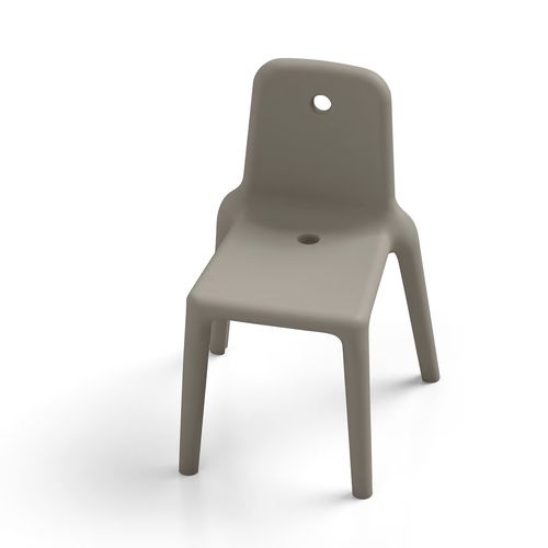 Sedia contemporanea - MELLOW - Lyxo Design - da interno / da esterno / in polietilene