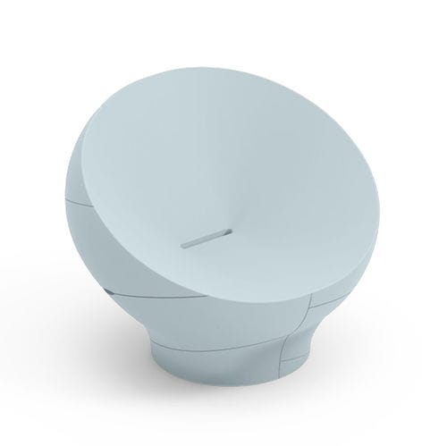 Poltrona minimalista - VERA  - Lyxo Design - in polietilene / in polietilene / di progettazione ecologica
