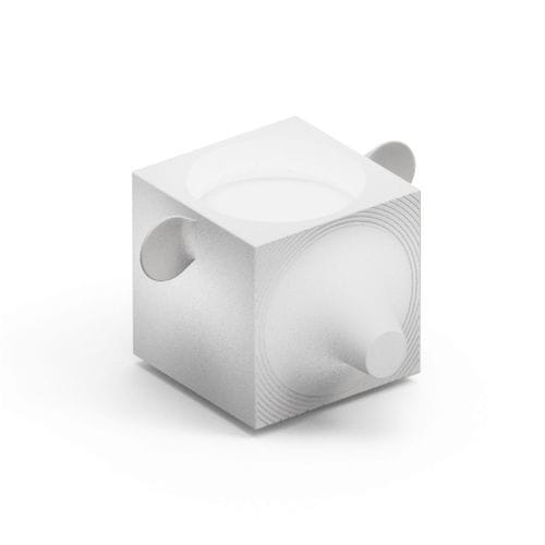 Vaso da giardino luminoso - FERA CAPO LUMINOUS TRAY - Lyxo Design - in polietilene / ad isola / geometrico