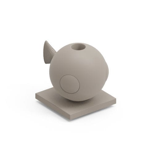 Vaso design - FERA FUGU DEEP  - Lyxo Design - in polietilene / Made in Italy / di lunga durata