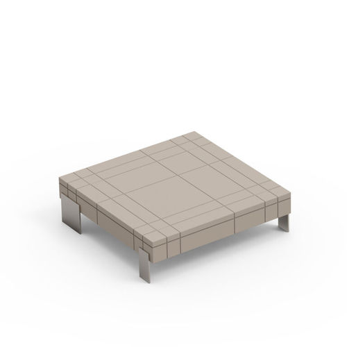 Tavolo d'appoggio design - RHOR - Lyxo Design - in polietilene / con base in polietilene / rettangolare