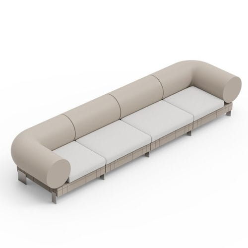 Divano modulare - RHOR COMBO 4 - Lyxo Design - design / da esterno / in polietilene
