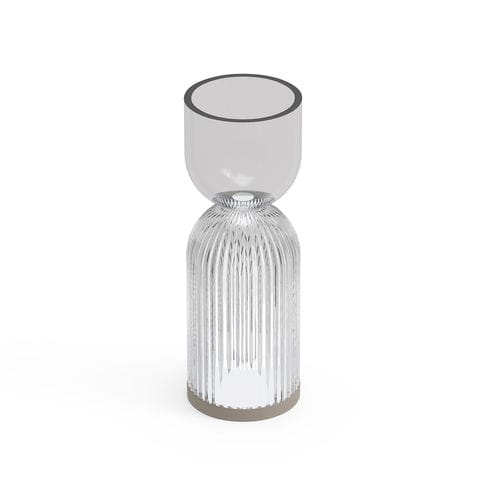 Vaso luminoso - ALBA B - Lyxo Design - design / in plastica / in PMMA