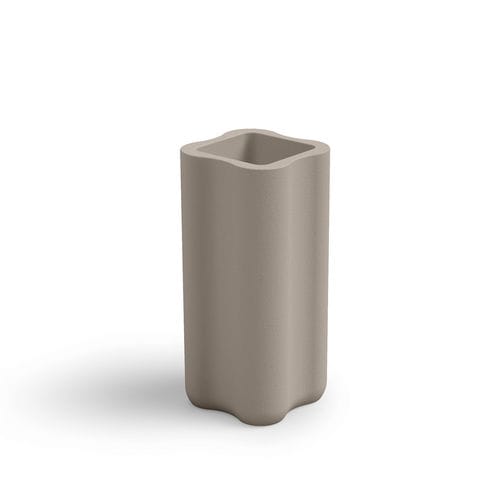 Fioriera in polietilene - NEBULA COLUMN - Lyxo Design - rettangolare / 100% riciclabile / resistente agli UV