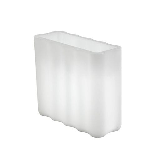 Fioriera in polietilene - NEBULA LUMINOUS - Lyxo Design - rettangolare / 100% riciclabile / resistente agli UV