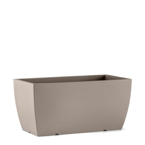 Fioriera in polietilene - GAIA  - Lyxo Design - rettangolare / 100% riciclabile / riutilizzabile