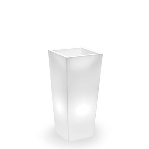 Portavaso in polietilene - GAIA LUMINOUS SQUARE - Lyxo Design