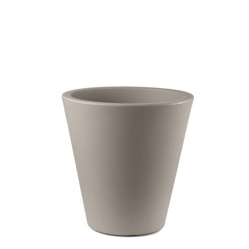 Vaso da giardino in polietilene - LOTO - Lyxo Design - per pavimento / rotondo / resistente agli UV