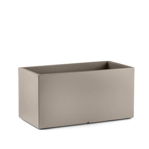 Fioriera in polietilene - LOTO - Lyxo Design - rettangolare / 100% riciclabile / riutilizzabile