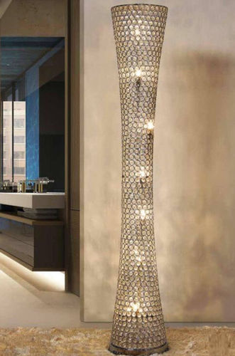 Colonna luminosa contemporanea - HERA - K-LIGHTING - in metallo / LED / alogena
