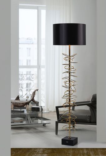 Lampada da terra - ÁUREAS - K-LIGHTING - in acciaio inossidabile / contemporanea / con cavo